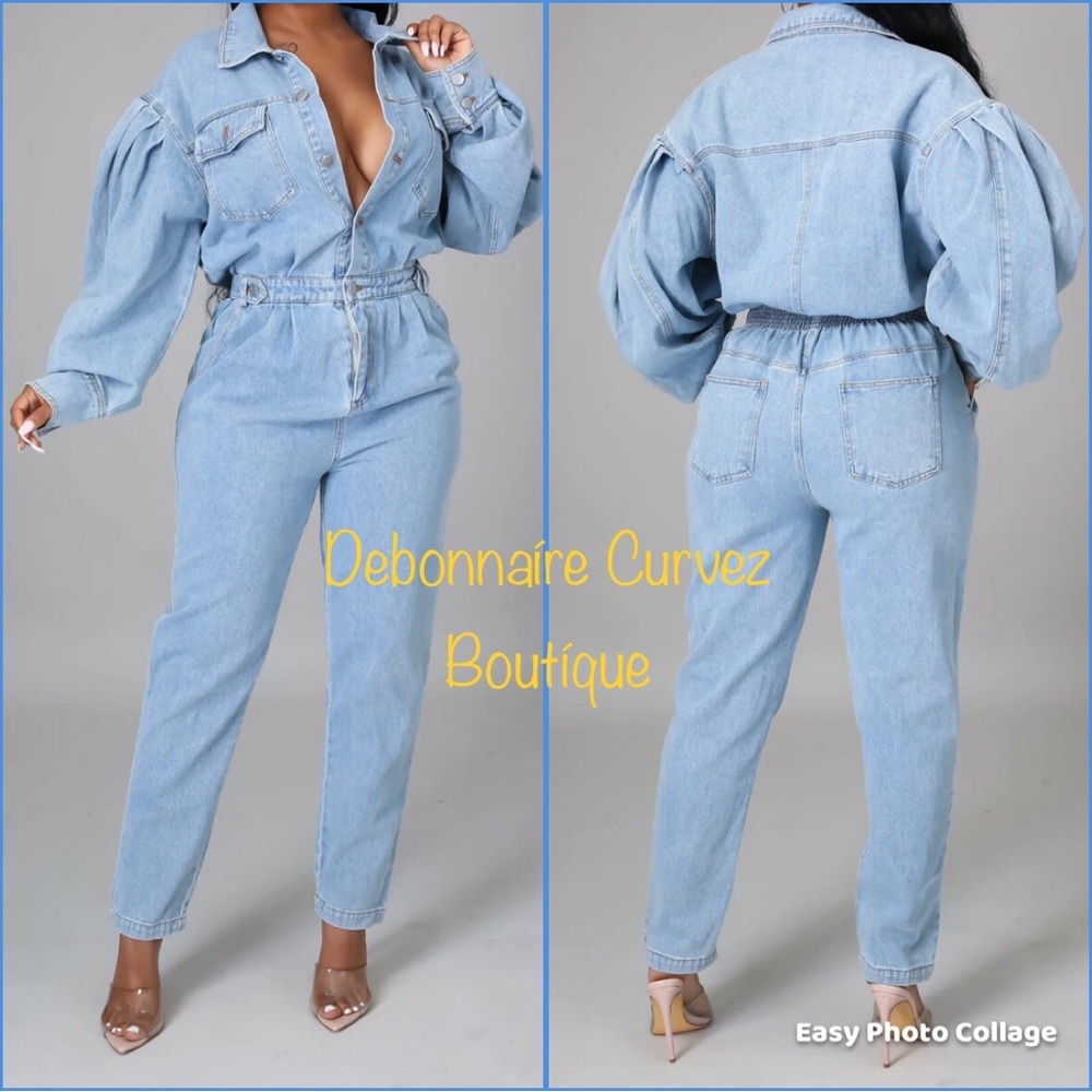Stylist Jean Jumpsuit